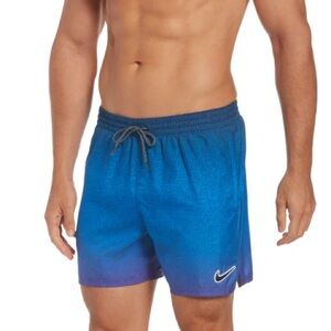 Nike Swim Men's Jdi Fade Volley Swim Shorts Psychic Purple Size Large